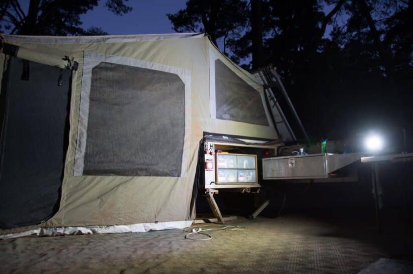 Solar Powered Camping Flood Lamp