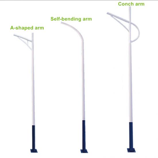 Lamp pole for LED & solar street light